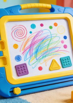Portable Kids Magnetic Drawing Board